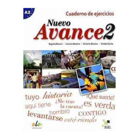 Nuevo Avance 2 A2 Cuaderno de ejercicios + de audio