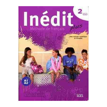 Inédit plus 2 ESO A1- A2 Livre de l´Eleve + cd audio