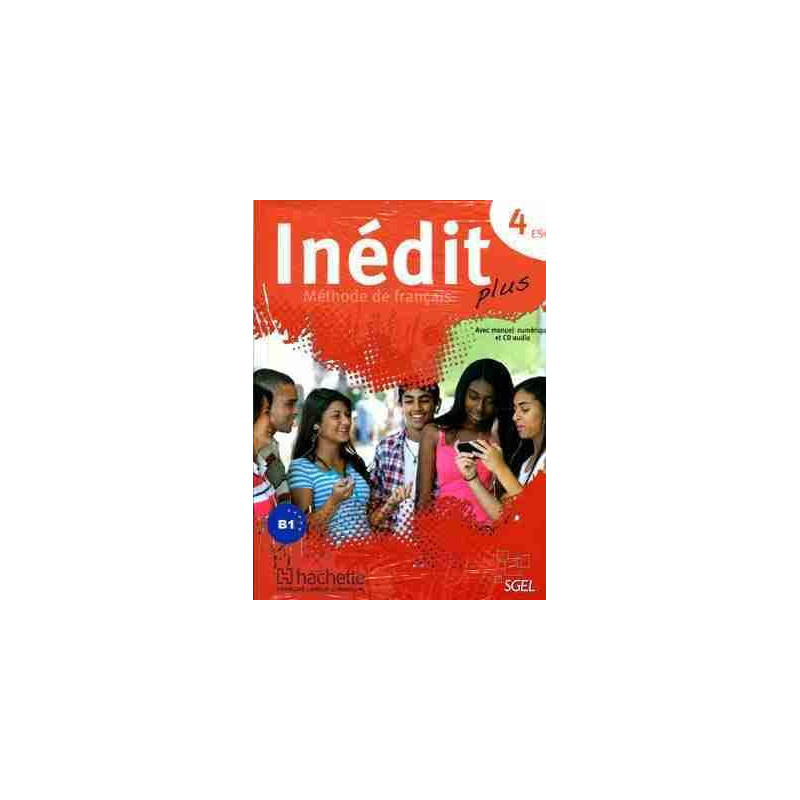 Inédit plus 4 ESO B1 Livre de l´Eleve + cd audio