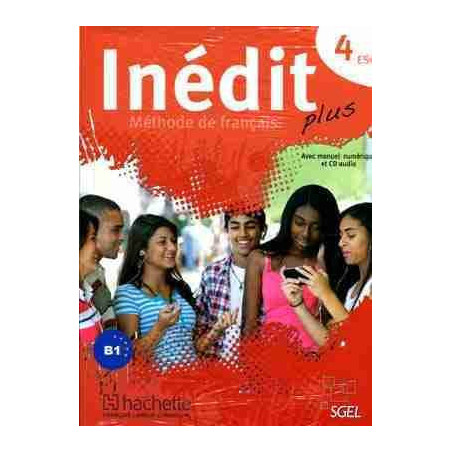 Inédit plus 4 ESO B1 Livre de l´Eleve + cd audio