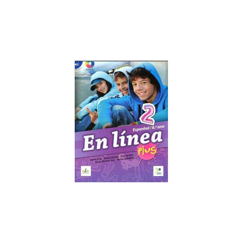 En linea 2 Plus Spanhol 8º ano Alumno + cd audio