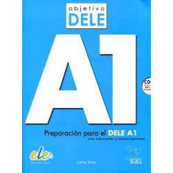 Objetivo DELE A1 + Cd+ soluciones + transcripciones