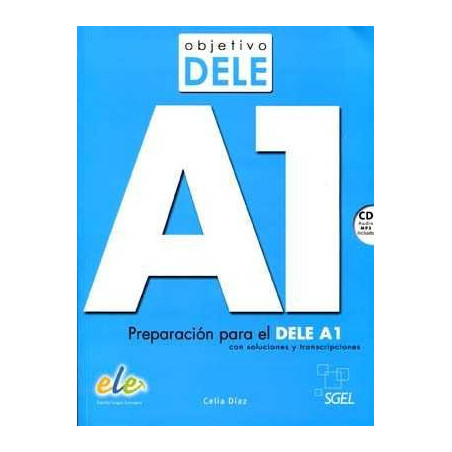 Objetivo DELE A1 + Cd+ soluciones + transcripciones