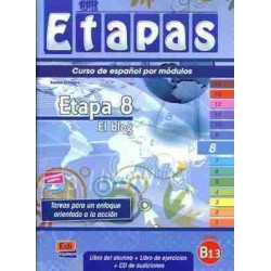 Etapas 8 B1.3 El Blog alumno + ejercicios + cd audio