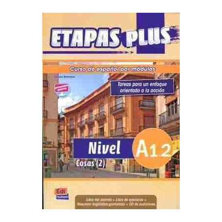 Etapas Plus A1.2 Cosas 2 alumno + ejercicios + cd audio