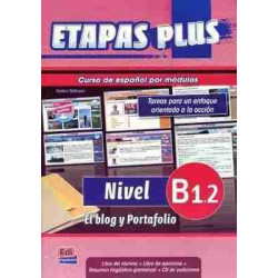 Etapas Plus B1.2 alumno + ejercicios + cd audio ( el blog y portafolios)