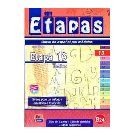 Etapas 13 B2.4 Textos Alumno + cd audio