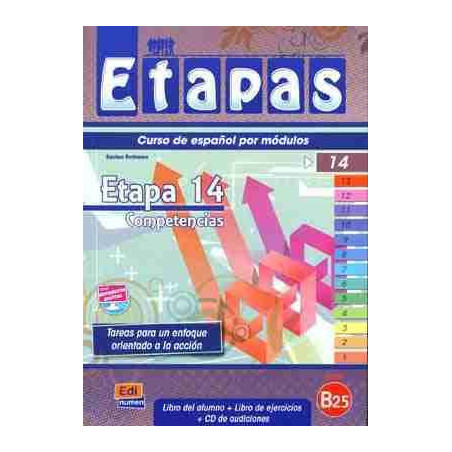 Etapas 14 B2.5 Competencias Alumno + Ejercicios + Cd audio