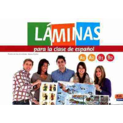 Laminas para la Clase de Español A1 , A2 , B1 , B2 + cd audio