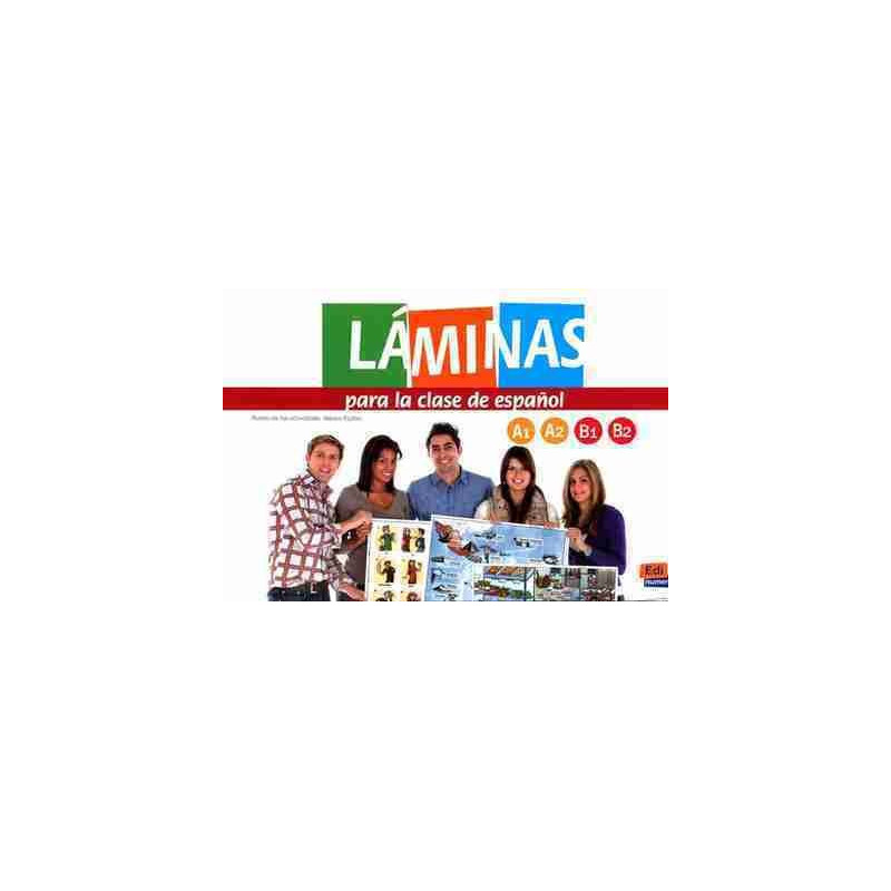 Laminas para la Clase de Español A1 , A2 , B1 , B2 + cd audio