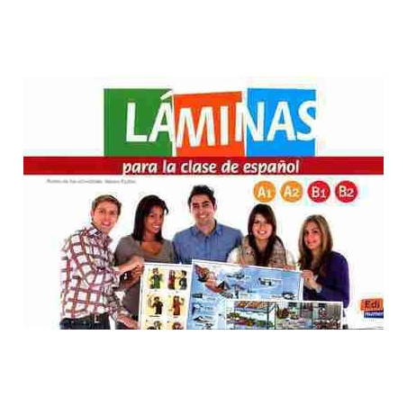 Laminas para la Clase de Español A1 , A2 , B1 , B2 + cd audio