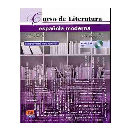 Curso de Literatura Española Moderna B1.2-B2 + Cd mp3