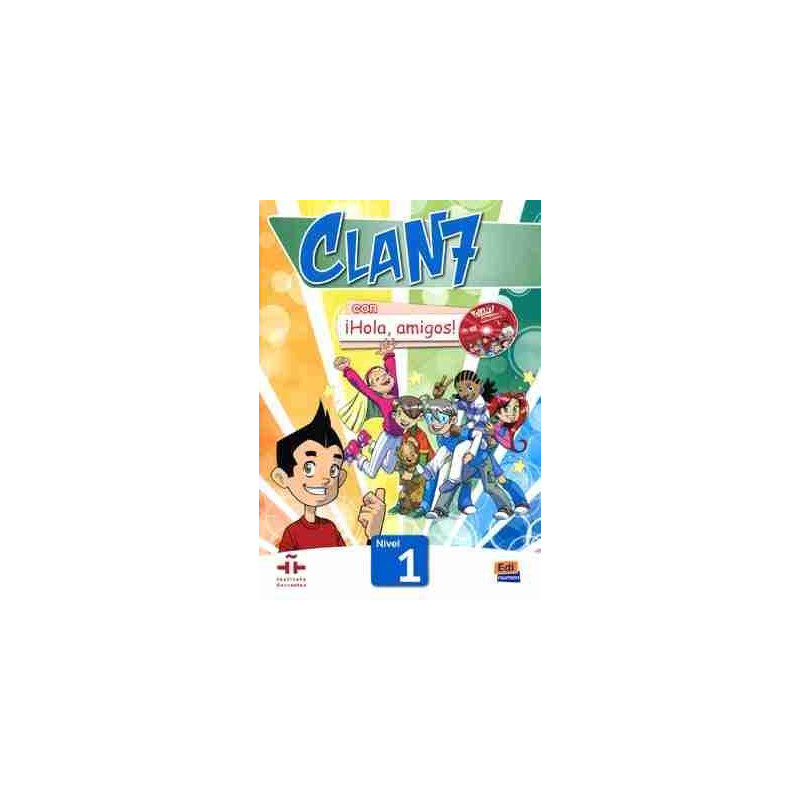 Clan 7 con Hola Amigos 1 Alumno + Cd - rom