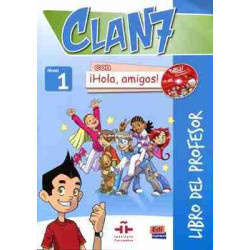 Clan 7 con Hola Amigos 1 Profesor + Cd - rom + Cd audio