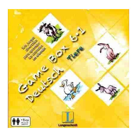 Game Box 6.1 Deutsch Tiere (Animales)