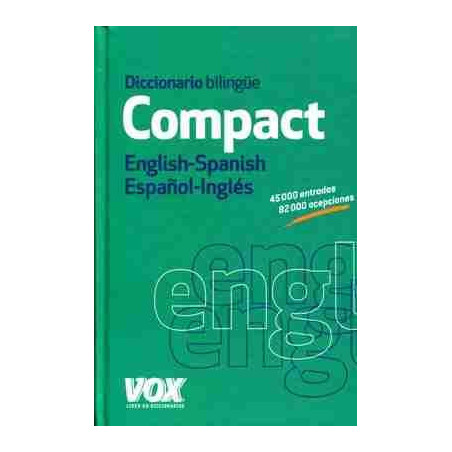 Diccionario Compact Ingles - Español vv