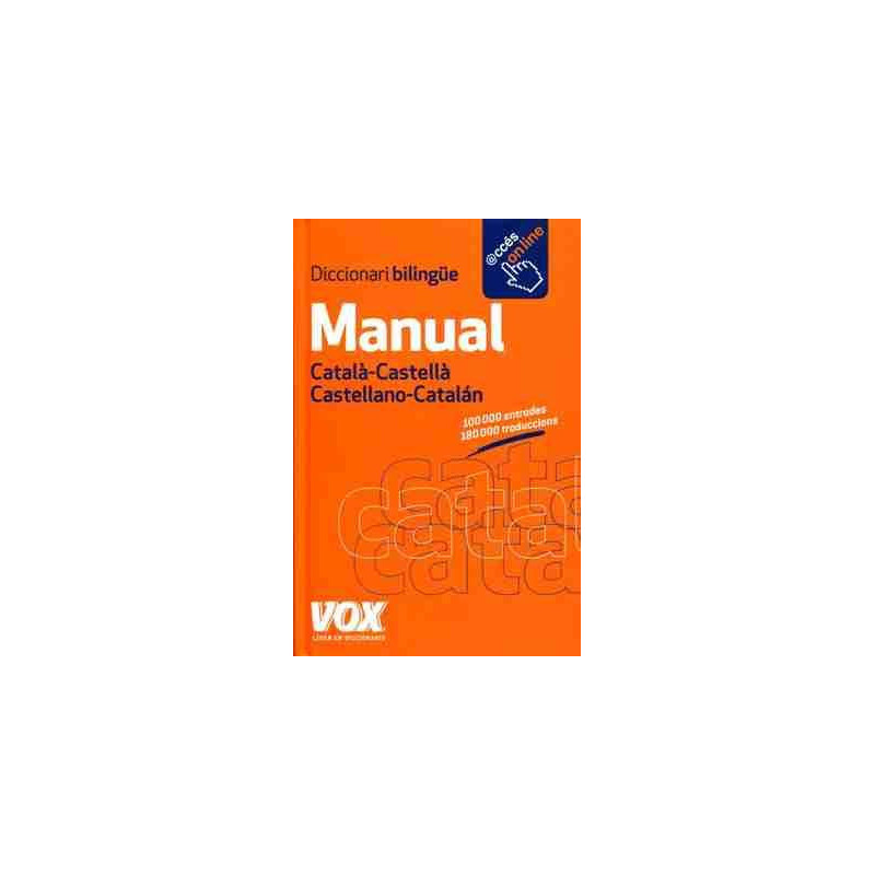 Diccionario Manual Catala Castella vv