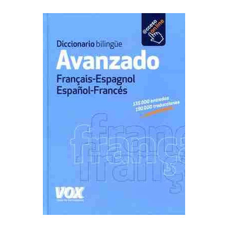 Diccionario Avanzado Frances - Español / Español - Frances