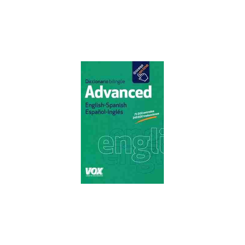 Diccionario Advanced Ingles Español