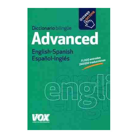 Diccionario Advanced Ingles Español