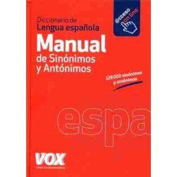 Diccionario de la Lengua Española Manual de Sinonimos y Antonimos (online)