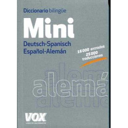 Diccionario Mini Aleman Español vv