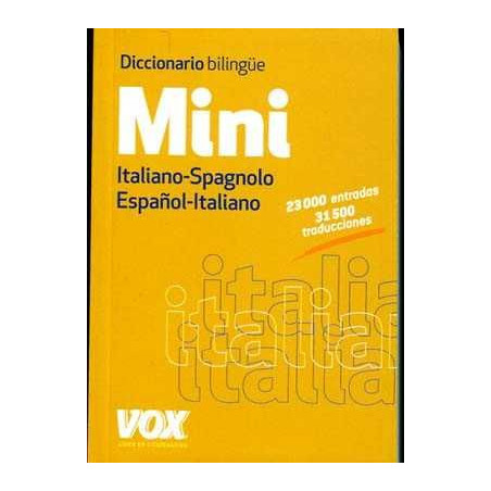 Diccionario Mini Italiano Español vv