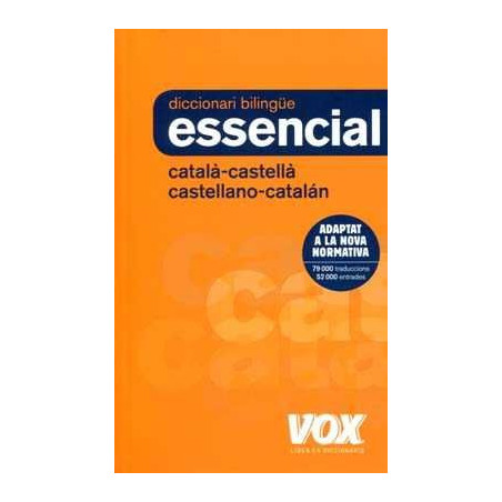 Diccionario Esencial Catalan - Castellano vv