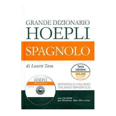 Grande Dizionario Español Italiano vv + cd rom 3º ed.