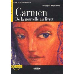 Carmen B1 libro + cd audio (FRANCES)