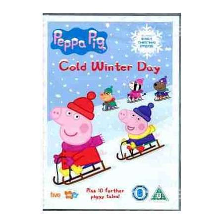 Peppa Pig Cold Winter Day DVD Video