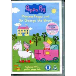 Peppa Pig and Sir George the Brave Video DVD