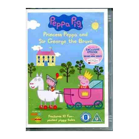 Peppa Pig and Sir George the Brave Video DVD