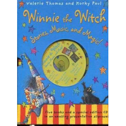 Winnie the Witch , Five books + Cd Special ed.