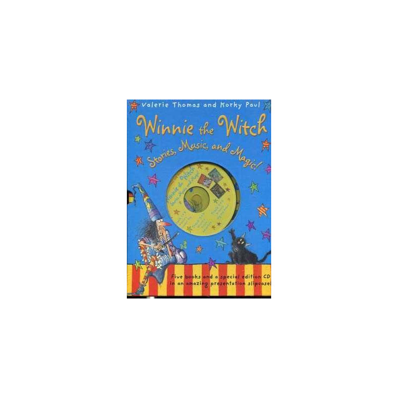 Winnie the Witch , Five books + Cd Special ed.