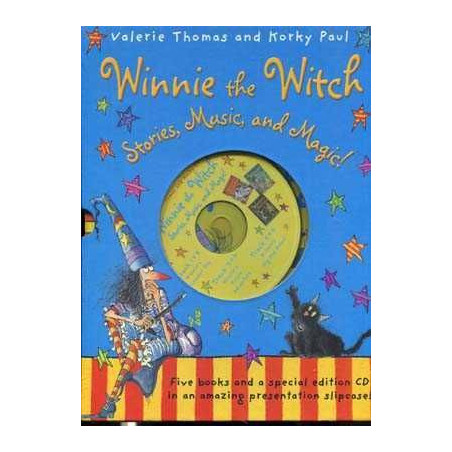 Winnie the Witch , Five books + Cd Special ed.