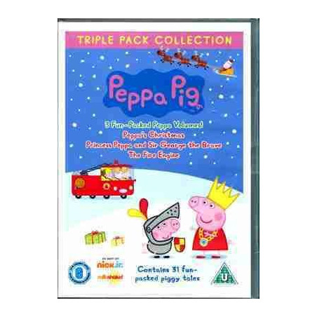 Peppa Pig Triple DVD Video