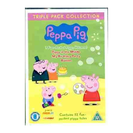 Peppa Pig Piggy in the Middle DVD ( 3 Disc )