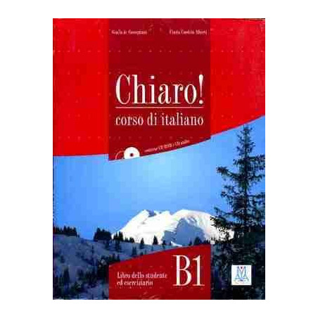 Chiaro B1 Alumno + cd audio + cd Rom