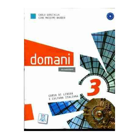 Domani 3 B1 alumno + DVD + Cd audio