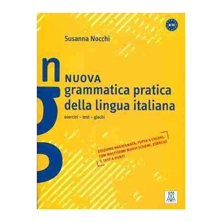 Nuova Grammatica Pratica della Lingua Italiana + esercizi - test- giochi