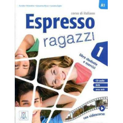 Espresso Ragazzi 1 studente + esercizi CD Audio+DVD