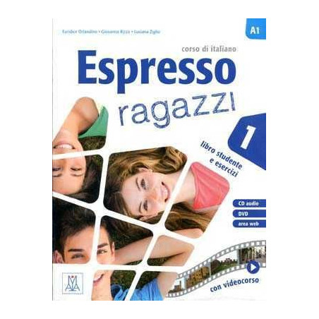 Espresso Ragazzi 1 studente + esercizi CD Audio+DVD