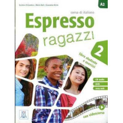 Espresso Ragazzi 2 studente + esercizi CD AUdio+DVD