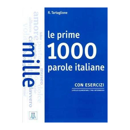 Prime 1000 Parole Italiane e+ exercizi+soluzioni elementare