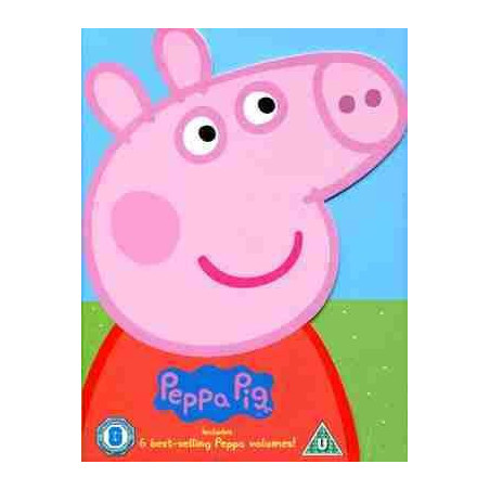 Peppa Pig Bestselling 6 DVD Video