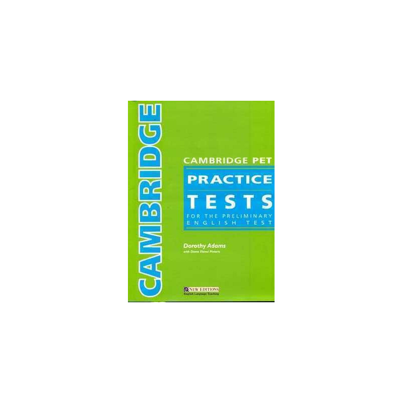 Cambridge PET Practice Tests alumno c/k + cd audio (3)