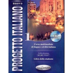 Nuovo Progetto Italiano 1 A1/A2 alumno + cd rom n/e 07