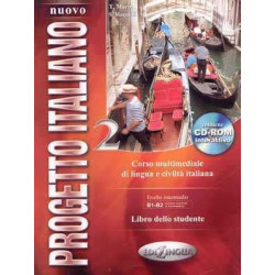 Nouvo Progetto Italiano 2 B1/B2 alumno + cd rom