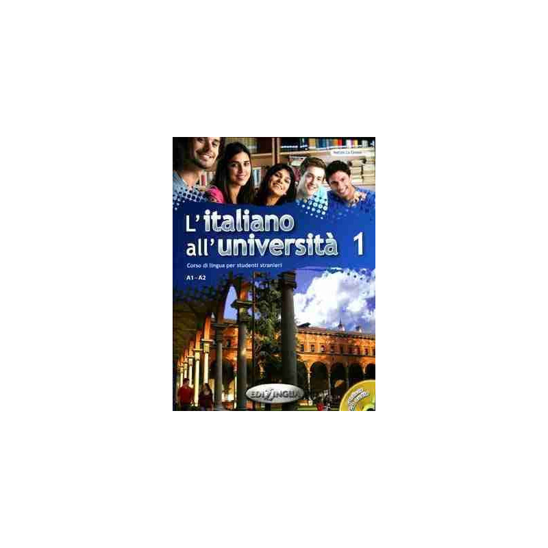 L'Italiano all Universita 1 A1 - A2 + Cd audio